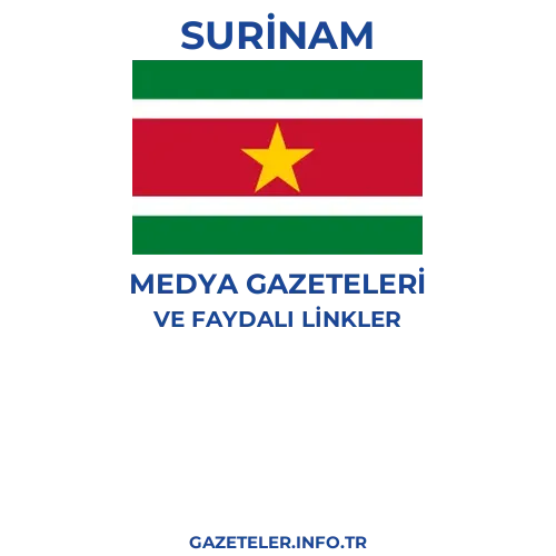 Surinam Medya Gazeteleri - Popüler gazetelerin kapakları