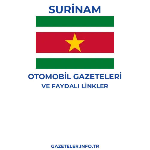 Surinam Otomobil Gazeteleri - Popüler gazetelerin kapakları