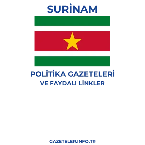 Surinam Politika Gazeteleri - Popüler gazetelerin kapakları