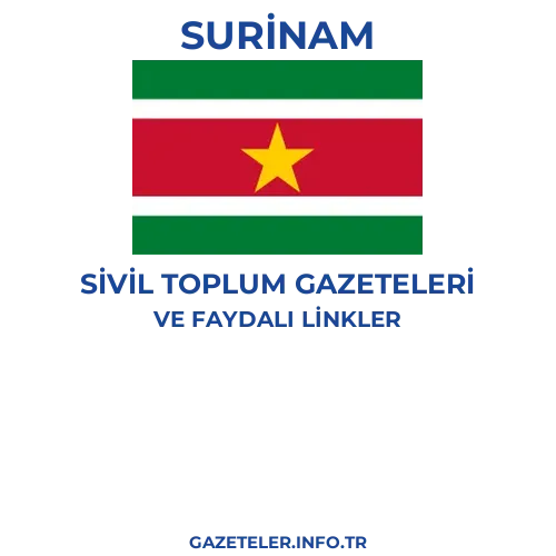 Surinam Sivil Toplum Gazeteleri - Popüler gazetelerin kapakları