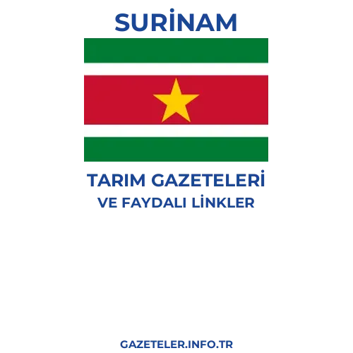 Surinam Tarım Gazeteleri - Popüler gazetelerin kapakları