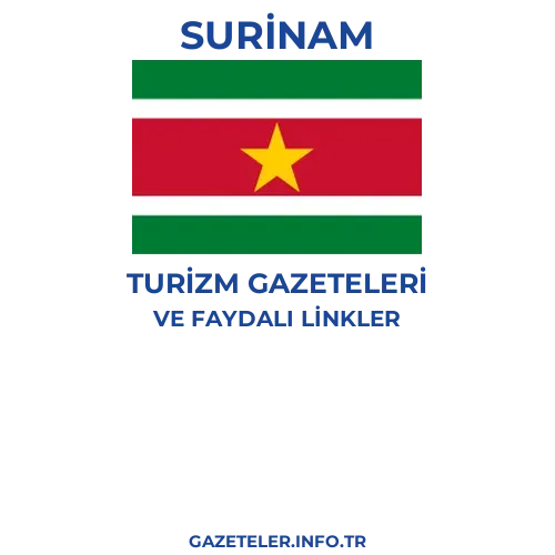 Surinam Turizm Gazeteleri - Popüler gazetelerin kapakları