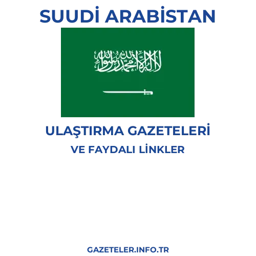 Suudi Arabistan Ulaştırma Gazeteleri - Popüler gazetelerin kapakları