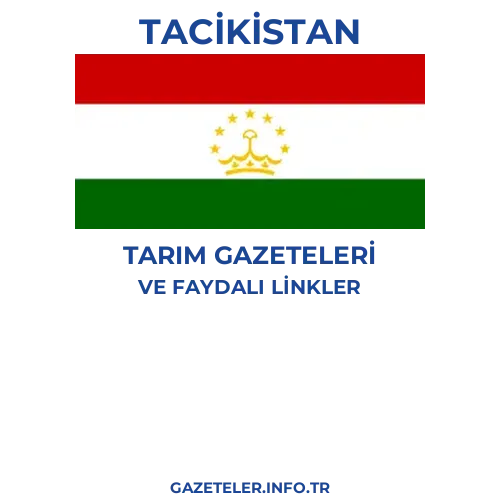 Tacikistan Tarım Gazeteleri - Popüler gazetelerin kapakları