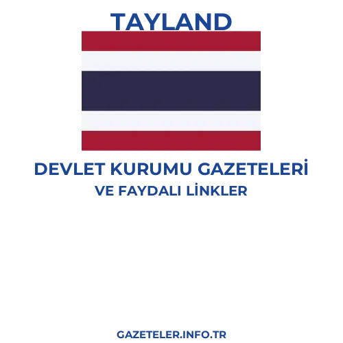 Tayland Devlet Kurumu Gazeteleri - Popüler gazetelerin kapakları