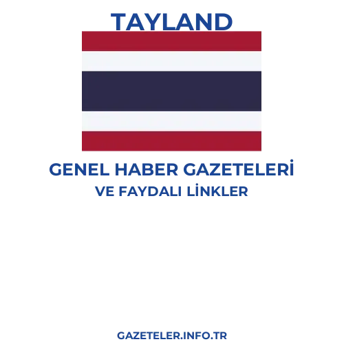 Tayland Genel Haber Gazeteleri - Popüler gazetelerin kapakları