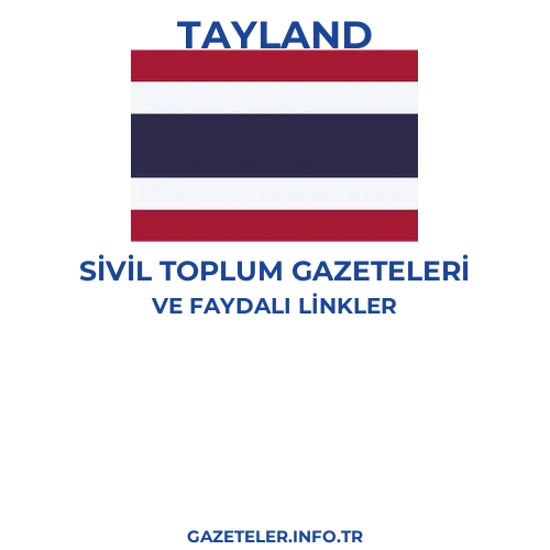 Tayland Sivil Toplum Gazeteleri - Popüler gazetelerin kapakları