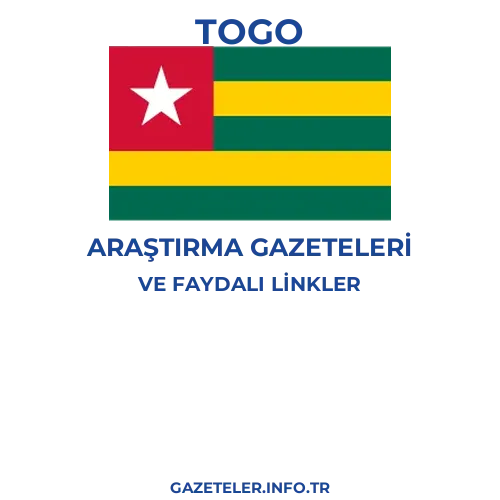 Togo Araştırma Gazeteleri - Popüler gazetelerin kapakları