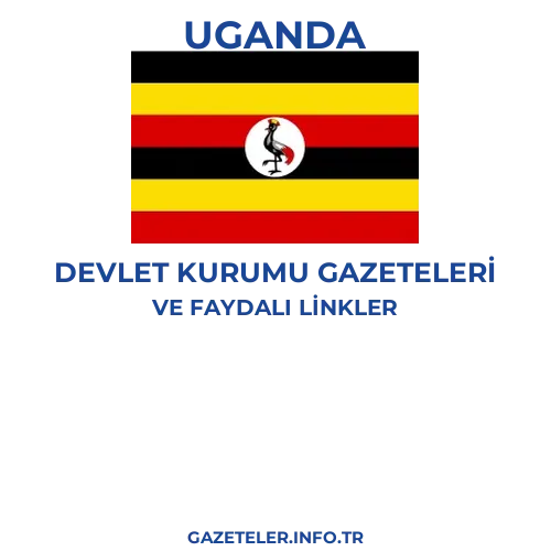 Uganda Devlet Kurumu Gazeteleri - Popüler gazetelerin kapakları