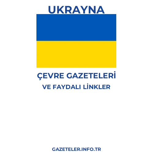 Ukrayna Çevre Gazeteleri - Popüler gazetelerin kapakları