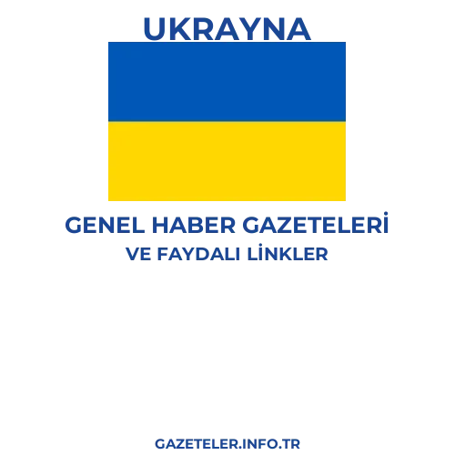 Ukrayna Genel Haber Gazeteleri - Popüler gazetelerin kapakları