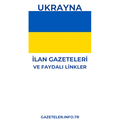 Ukrayna İlan Gazeteleri - Popüler gazetelerin kapakları