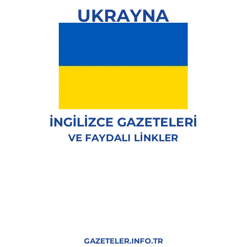 Ukrayna İngilizce Gazeteleri - Popüler gazetelerin kapakları