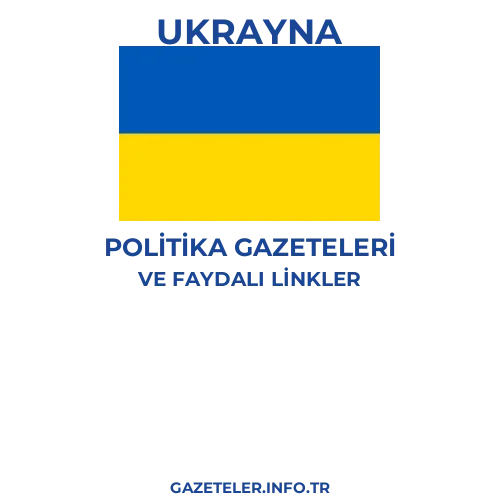 Ukrayna Politika Gazeteleri - Popüler gazetelerin kapakları