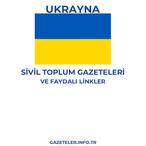 Ukrayna Sivil Toplum Gazeteleri - Popüler gazetelerin kapakları