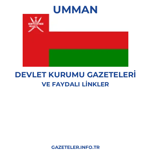 Umman Devlet Kurumu Gazeteleri - Popüler gazetelerin kapakları