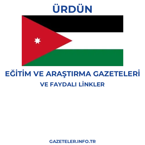 Ürdün Eğitim Ve Araştırma Gazeteleri - Popüler gazetelerin kapakları