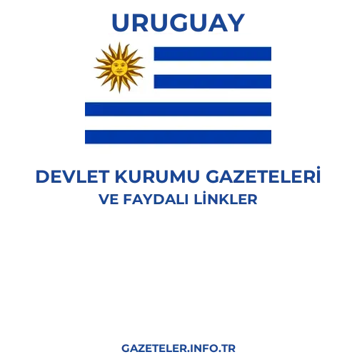 Uruguay Devlet Kurumu Gazeteleri - Popüler gazetelerin kapakları