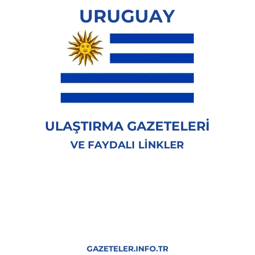 Uruguay Ulaştırma Gazeteleri - Popüler gazetelerin kapakları