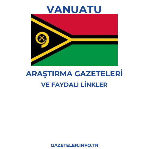 Vanuatu Araştırma Gazeteleri - Popüler gazetelerin kapakları