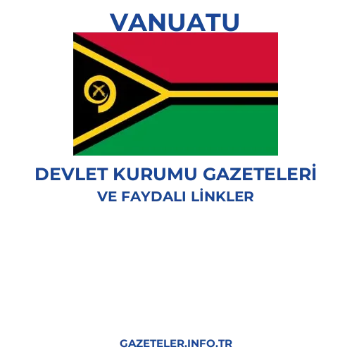 Vanuatu Devlet Kurumu Gazeteleri - Popüler gazetelerin kapakları