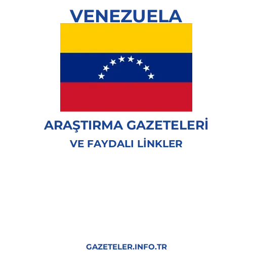 Venezuela Araştırma Gazeteleri - Popüler gazetelerin kapakları