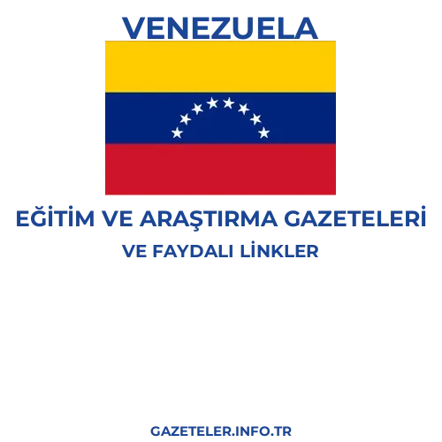 Venezuela Eğitim Ve Araştırma Gazeteleri - Popüler gazetelerin kapakları