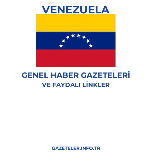 Venezuela Genel Haber Gazeteleri - Popüler gazetelerin kapakları