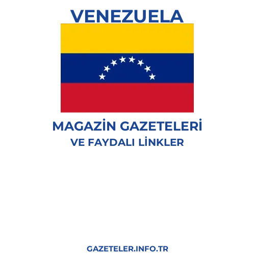 Venezuela Magazin Gazeteleri - Popüler gazetelerin kapakları