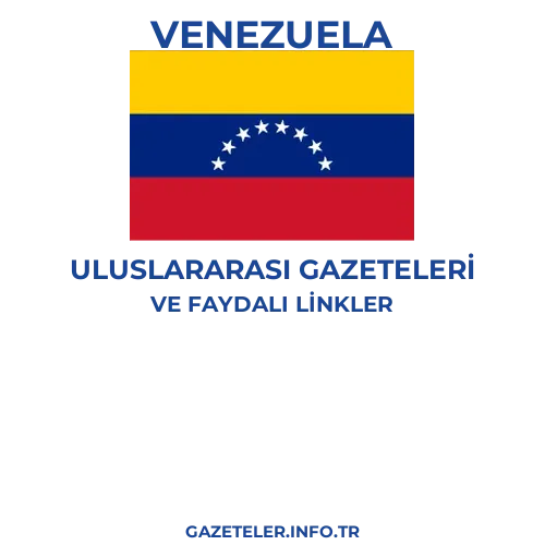 Venezuela Uluslararası Gazeteleri - Popüler gazetelerin kapakları