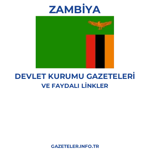 Zambiya Devlet Kurumu Gazeteleri - Popüler gazetelerin kapakları