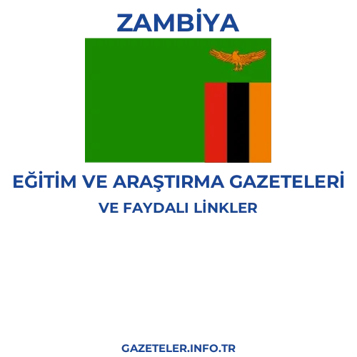 Zambiya Eğitim Ve Araştırma Gazeteleri - Popüler gazetelerin kapakları