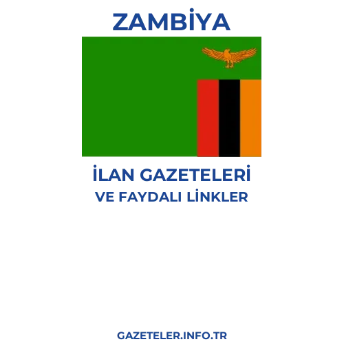 Zambiya İlan Gazeteleri - Popüler gazetelerin kapakları